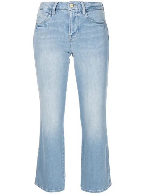 FRAME Halbhohe Cropped-Jeans