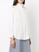 Sandro Paris Haby ruffle-detail silk blouse