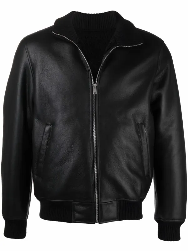 high neck bomber jacket