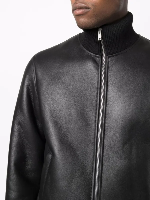 high neck bomber jacket