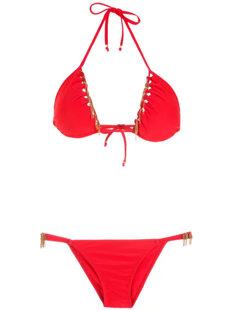 Amir Slama bikini con flecos