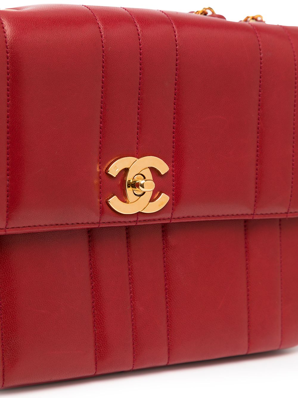 фото Chanel pre-owned маленькая сумка на плечо mademoiselle single flap 1995-го года