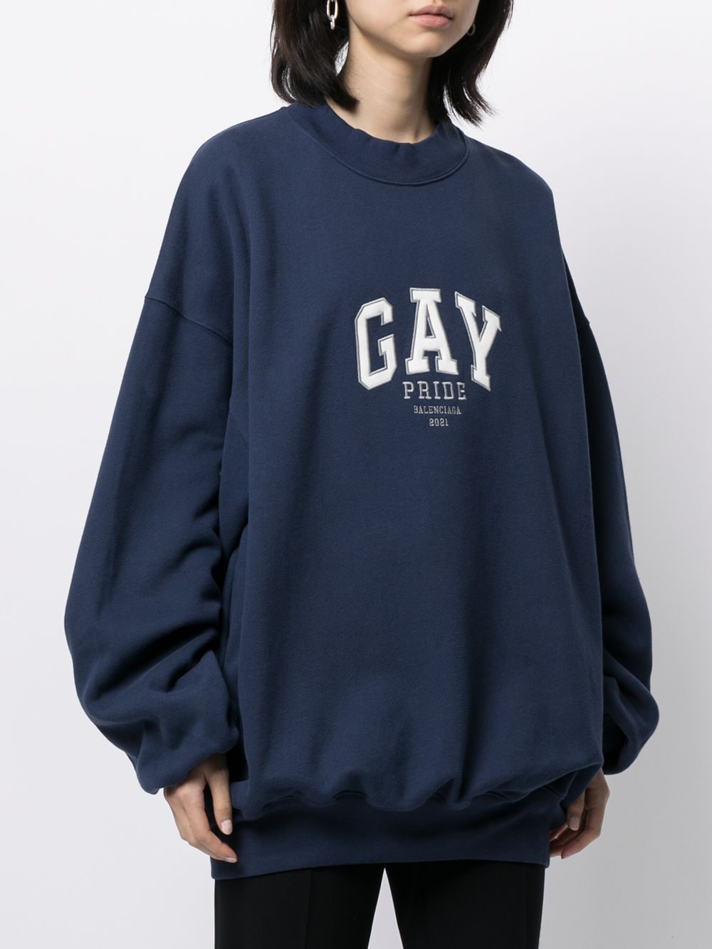 Balenciaga Pride Oversized Sweatshirt - Farfetch