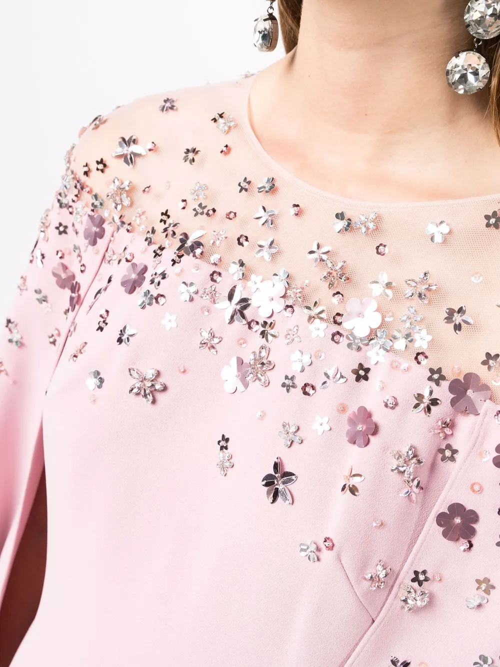 фото Jenny packham платье с цветочным декором