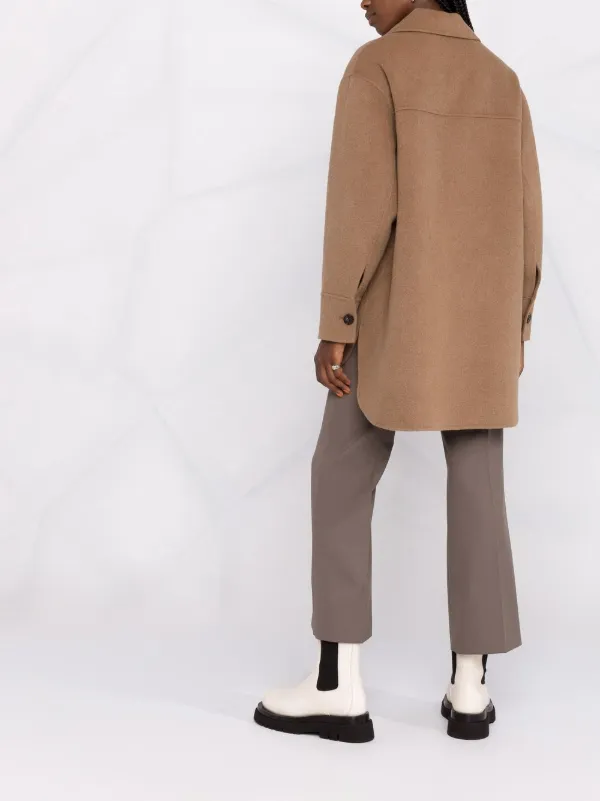 sandro belted coat