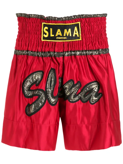 Short à logo brodé - Amir Slama - Modalova