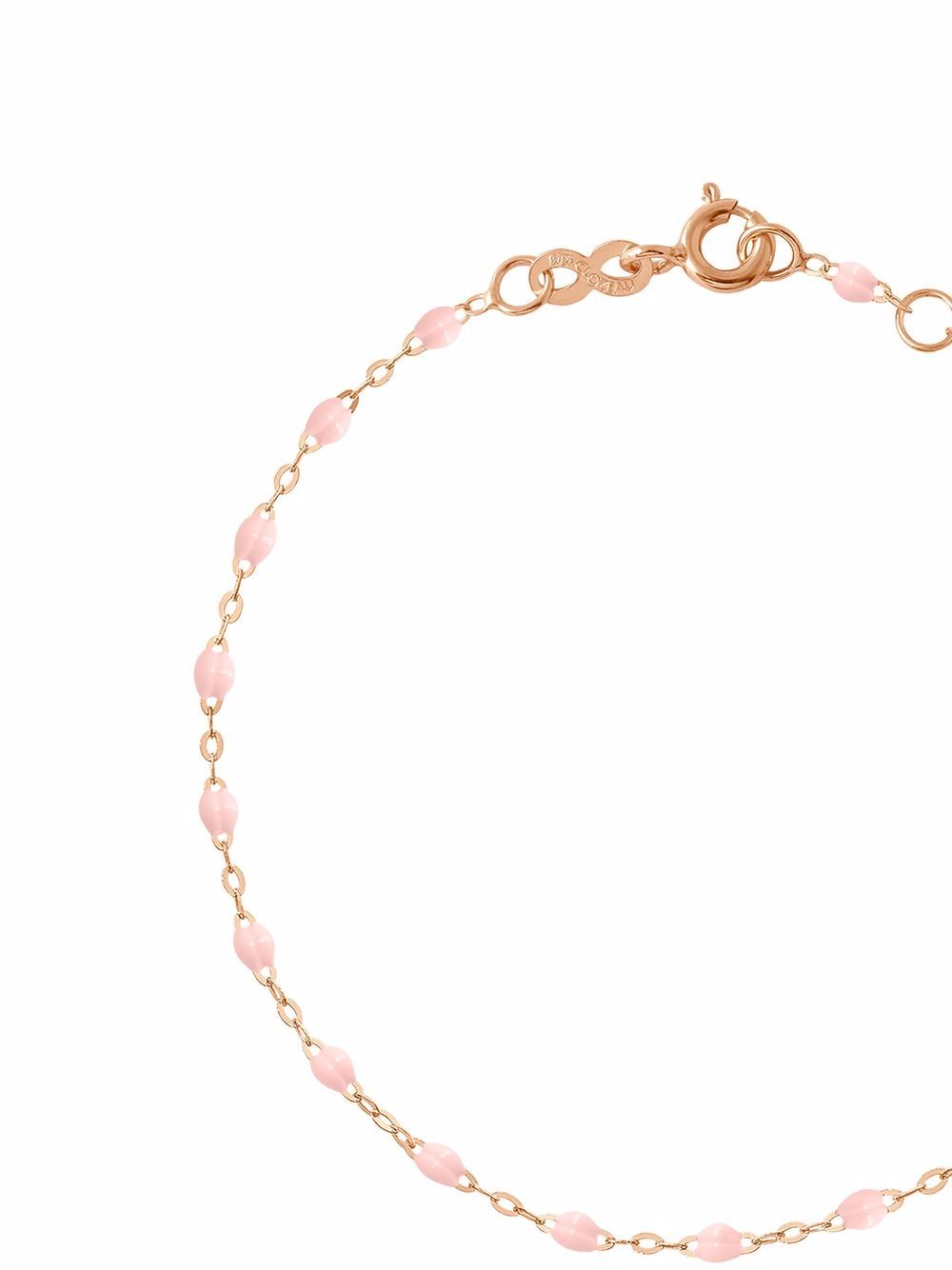 Gigi Clozeau 14kt roségouden armband - Roze