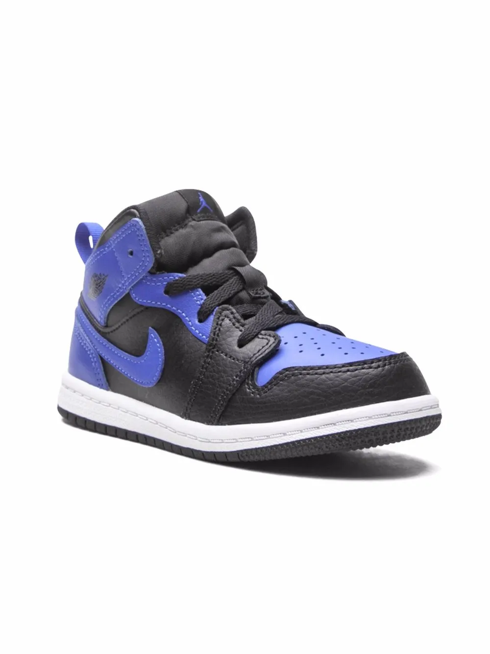 Jordan Kids tenis mid-top Air Jordan 1 - Negro