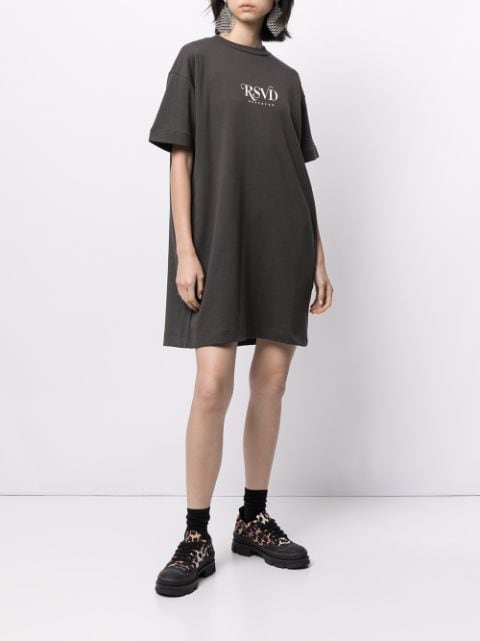 Izzue logo-print short-sleeved T-shirt Dress - Farfetch