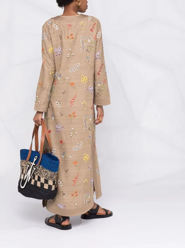 Tory Burch embroidered-floral Tunic 