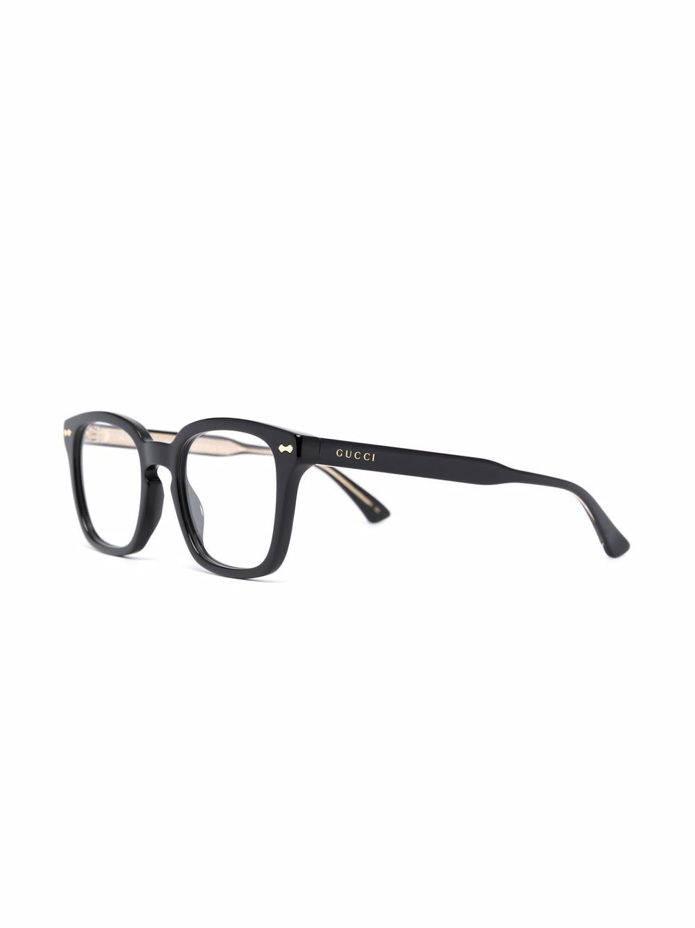 Gucci Eyewear square-frame logo-embossed Glasses - Farfetch