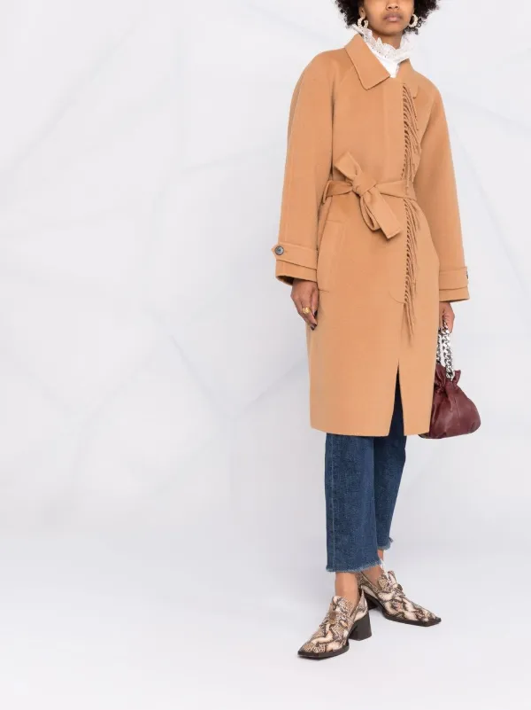 sandro wool coat