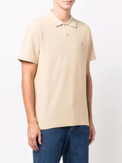 SANDRO embroidered logo polo shirt for men | SHPTS00904 at Farfetch.com