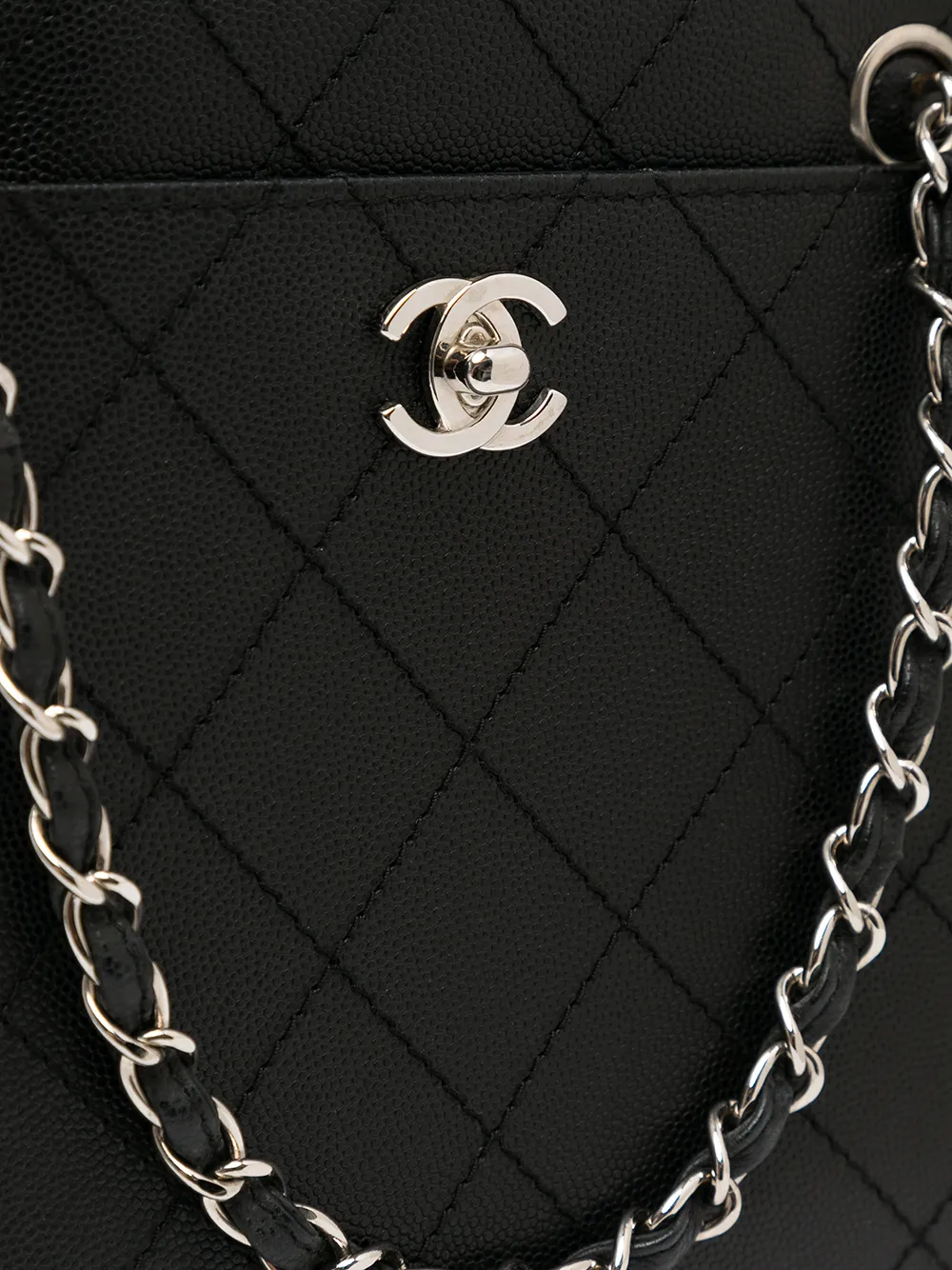 фото Chanel pre-owned стеганая сумка 1998-го года с логотипом cc