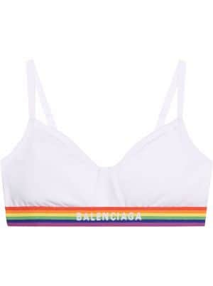 Balenciaga scoop-neck Racerback Sports Bra - Farfetch