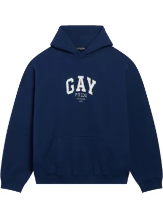 Balenciaga バレンシアガ Pride コットン パーカー - Farfetch