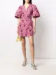 Image 2 of GANNI floral-print wrap dress