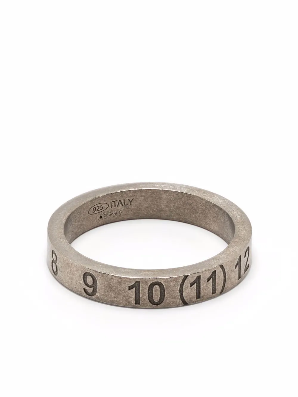 Maison Margiela numbers-motif Band Ring - Farfetch