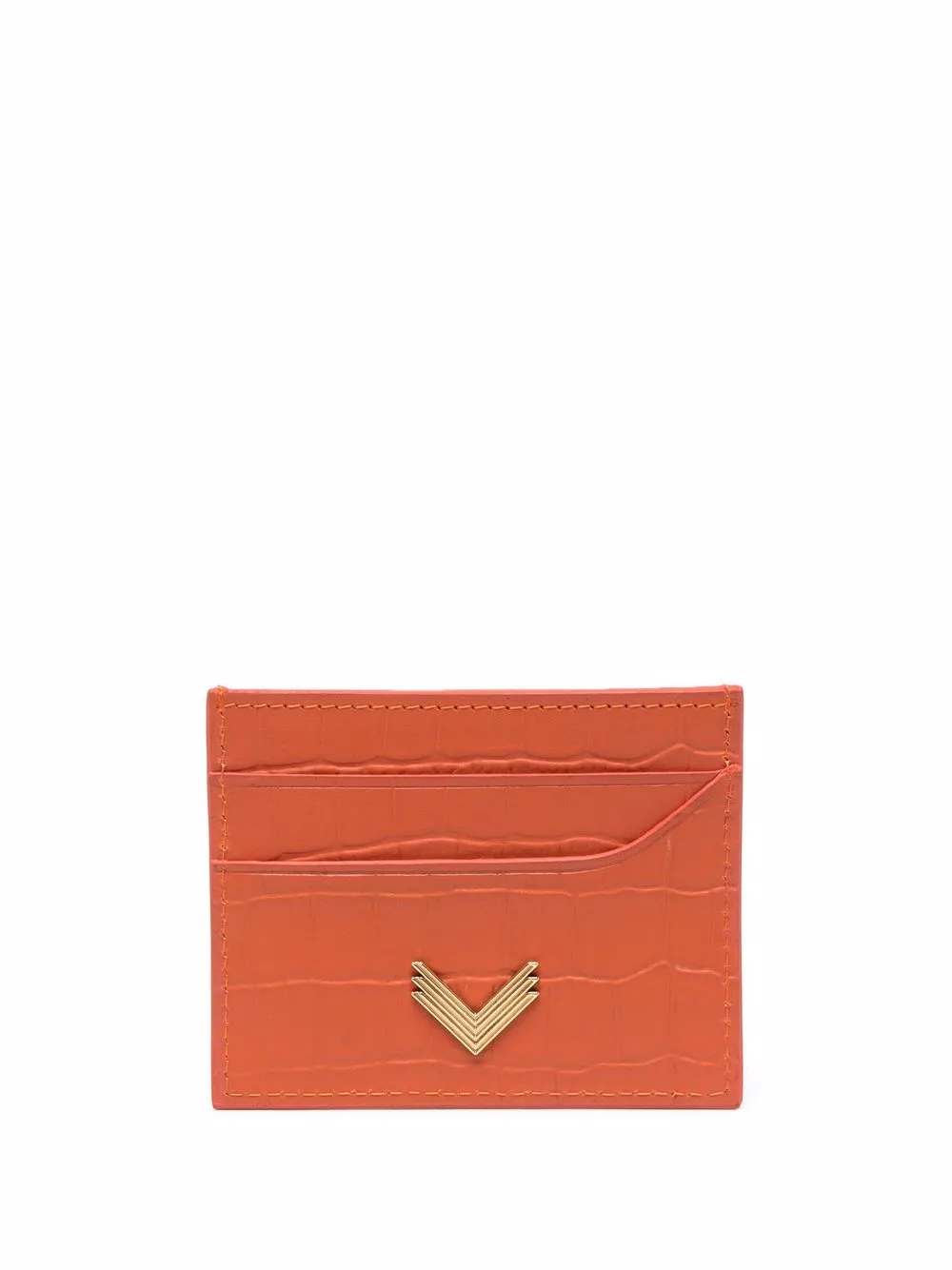 Manokhi картхолдер с тиснением под крокодила