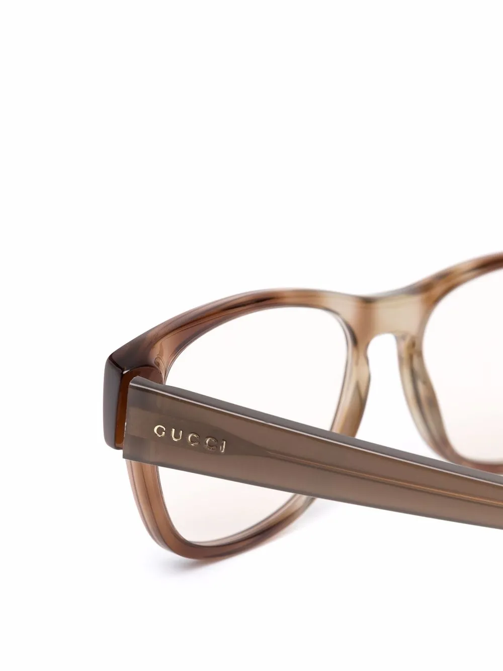 фото Gucci eyewear солнцезащитные очки черепаховой расцветки