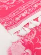 TWINSET tassel-detail floral print scarf