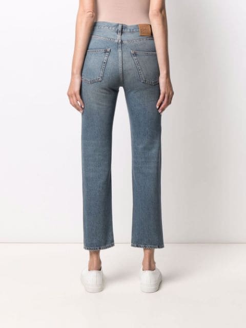 TOTEME high-rise Cropped Jeans - Farfetch