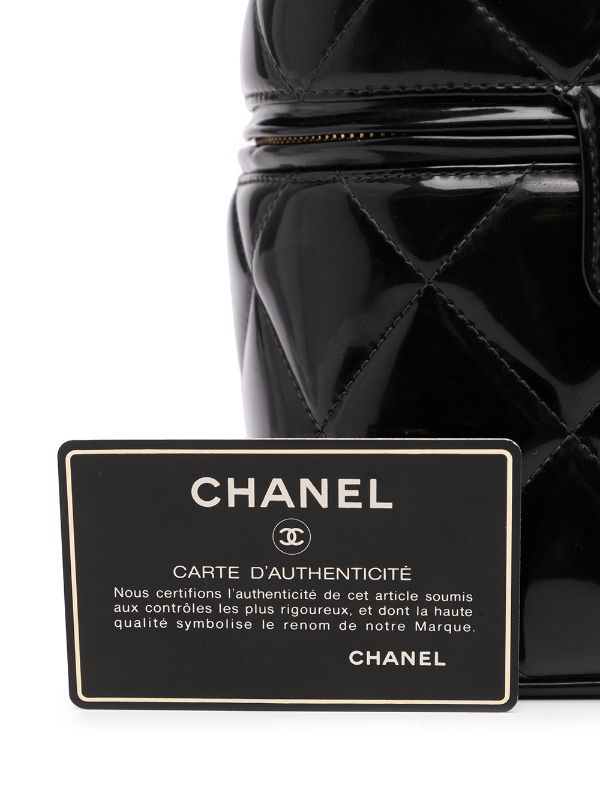 Chanel Multicolor Patent Leather Vanity Case
