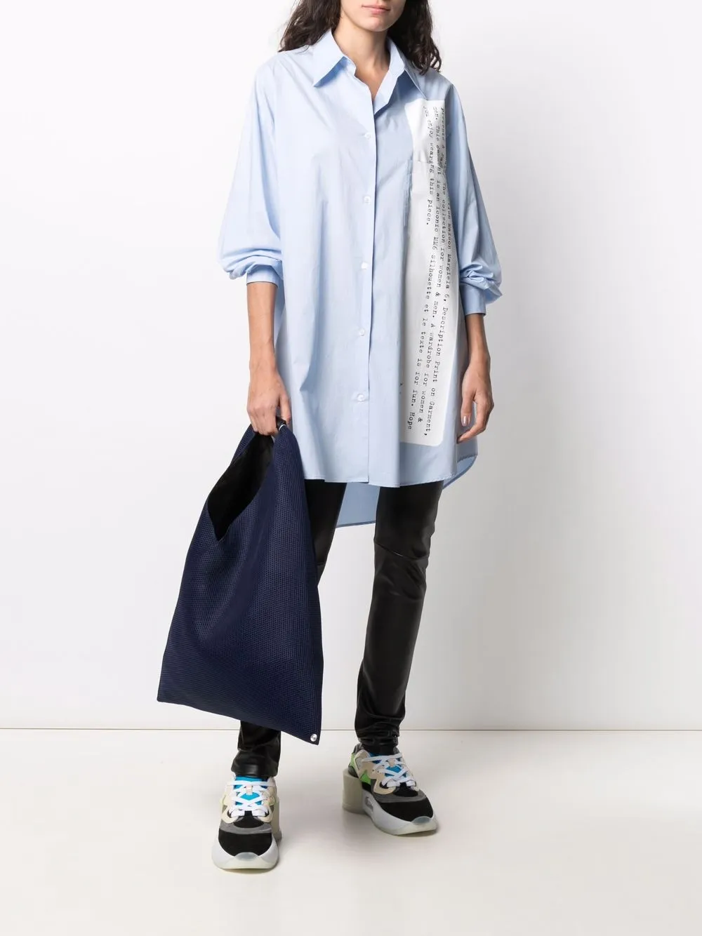 фото Mm6 maison margiela сетчатая сумка-тоут japanese