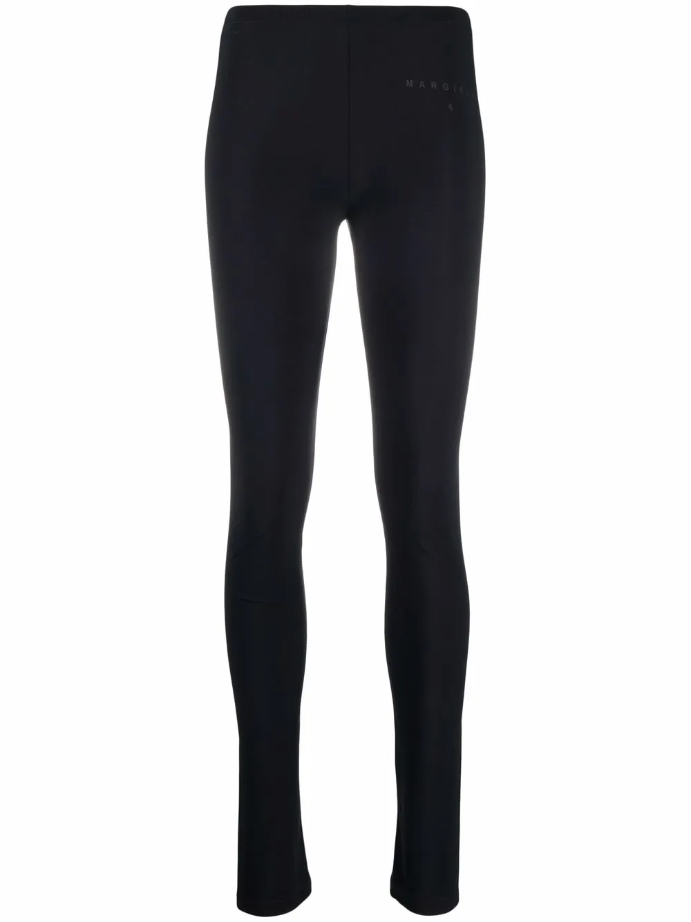 MM6 Maison Margiela легинсы с логотипом