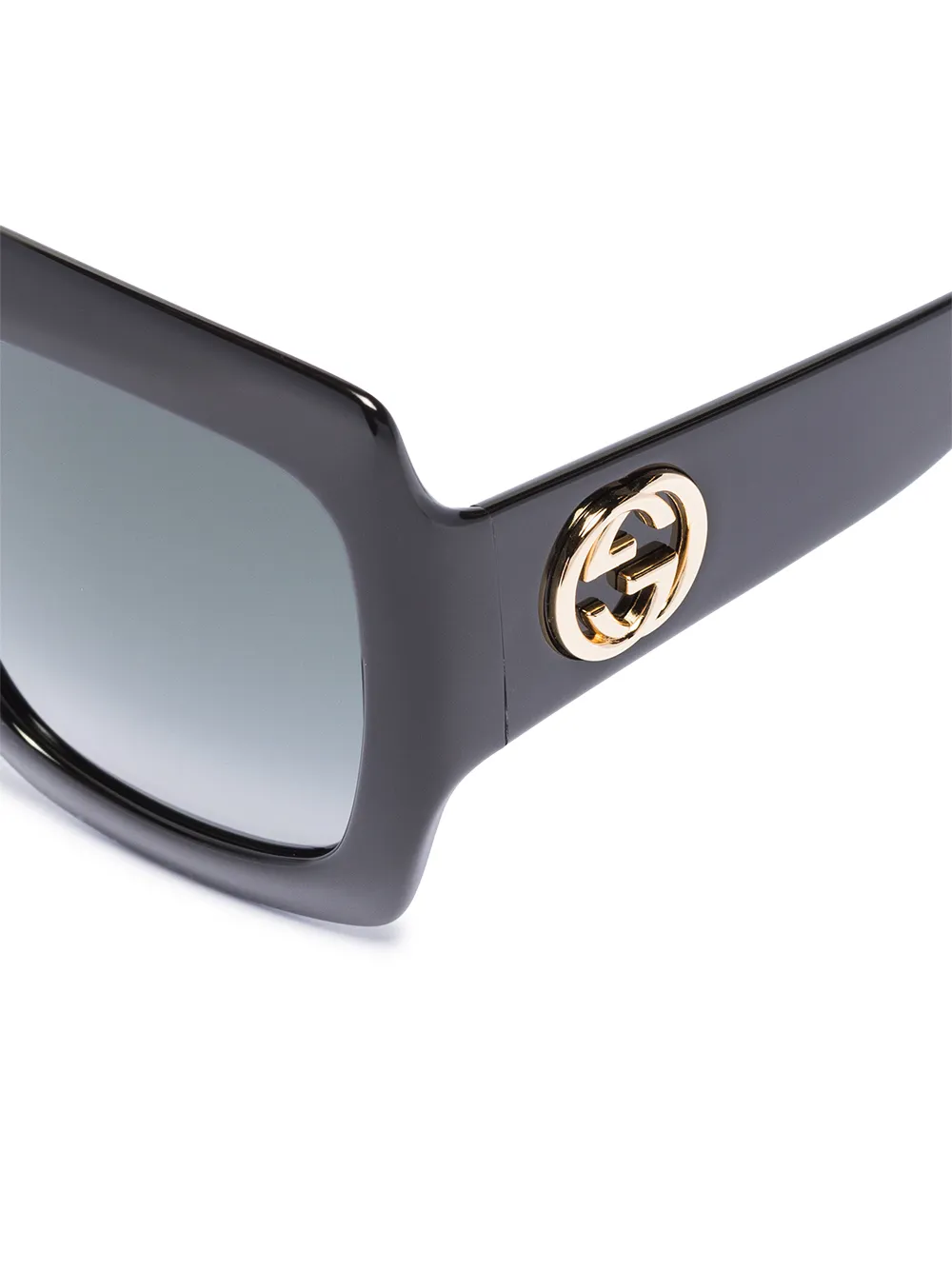 фото Gucci eyewear солнцезащитные очки с логотипом interlocking g