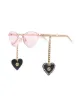 Gucci Eyewear Interlocking G cat-eye charm sunglasses