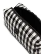 Tory Burch gingham canvas makeup bag