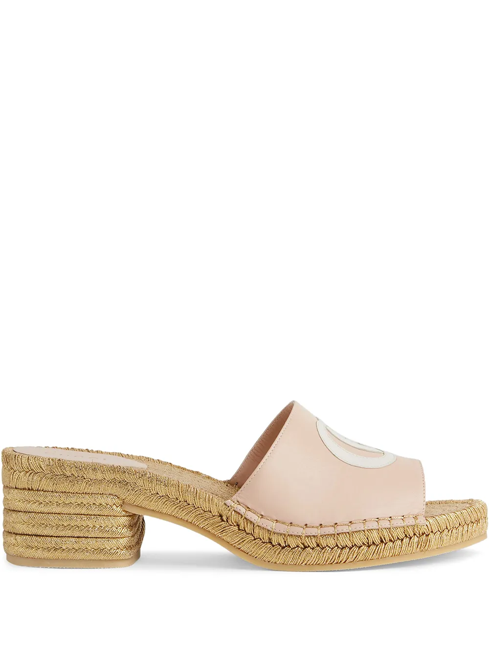 Gucci espadrilles slide sandal hot sale