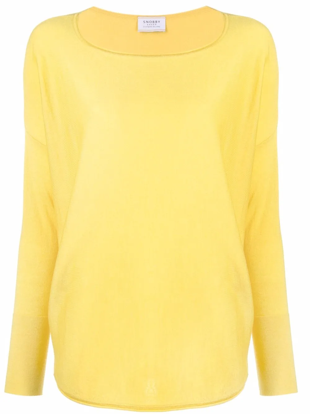 

Snobby Sheep top tejido manga larga - Amarillo