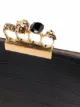 Alexander McQueen jewelled Four-Ring clutch