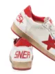 Image 2 of Golden Goose GOLDEN GOOSE BALL STAR NAPPA WHT RED SNK