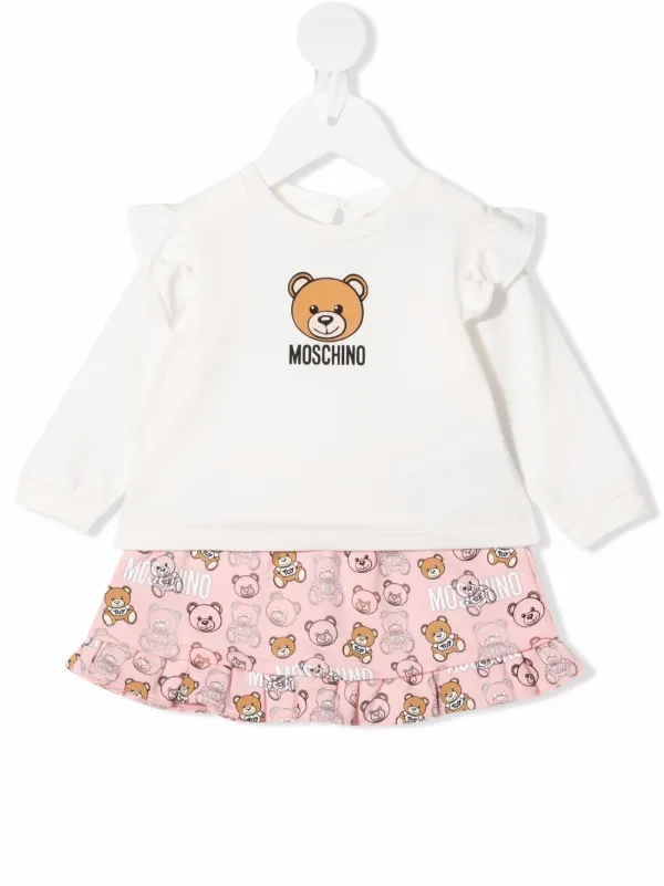 moschino baby set