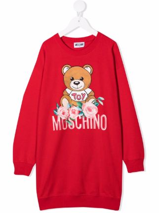 Teddy Bear motif sweatshirt, Moschino