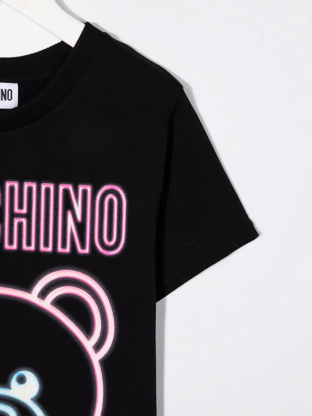 фото Moschino kids футболка с логотипом