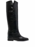 Via Roma 15 slip-on boots - Black