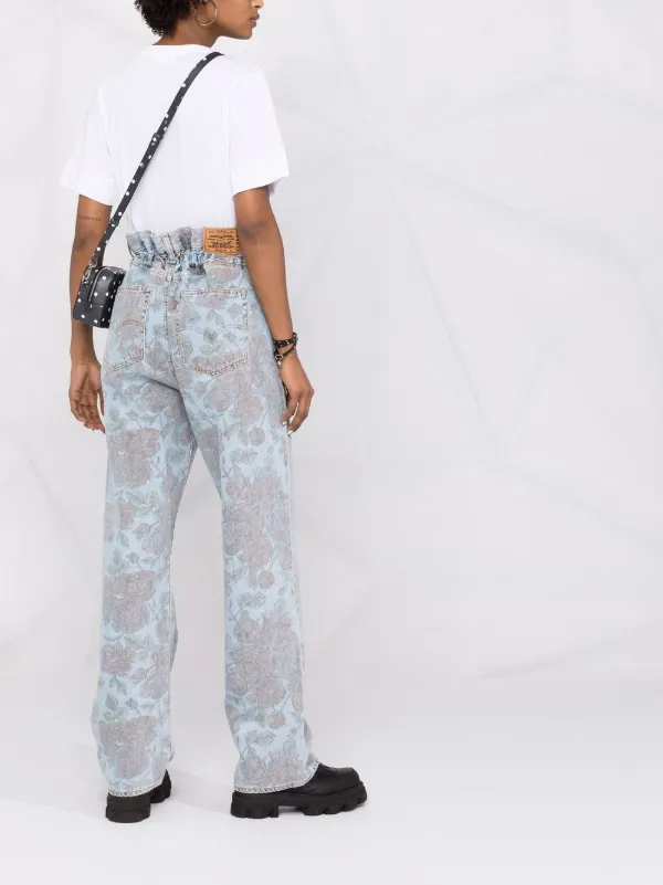 GANNI logo-print short-sleeve T-shirt 