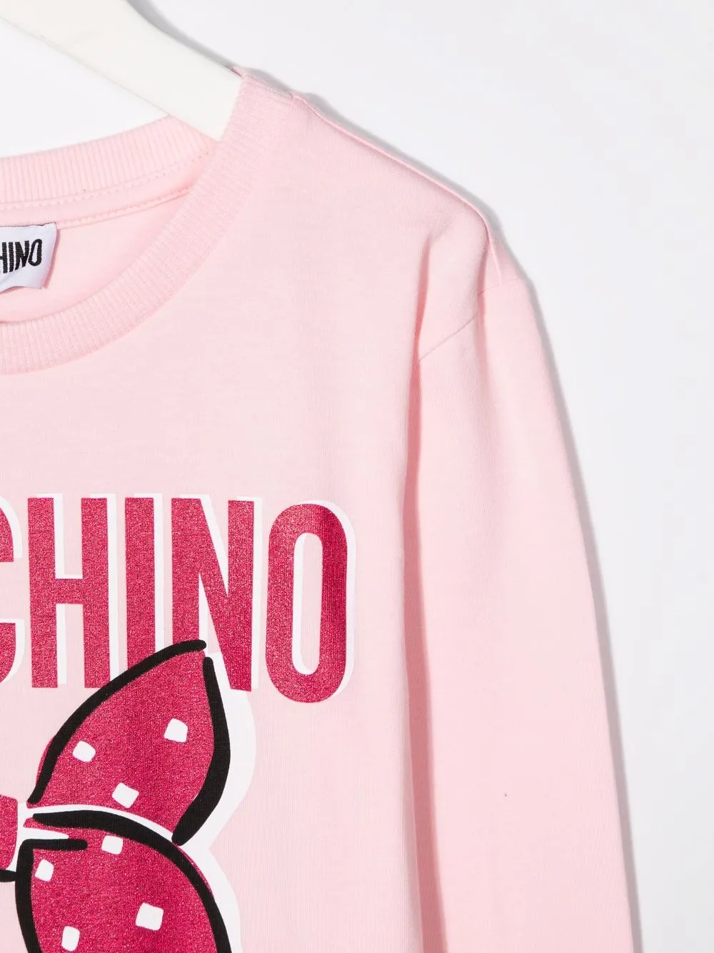 фото Moschino kids футболка с логотипом