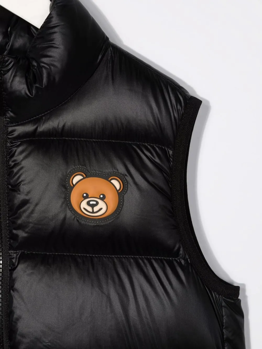 фото Moschino kids жилет с нашивкой toy bear