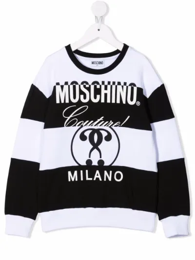 stripe-print long-sleeved T-Shirt 