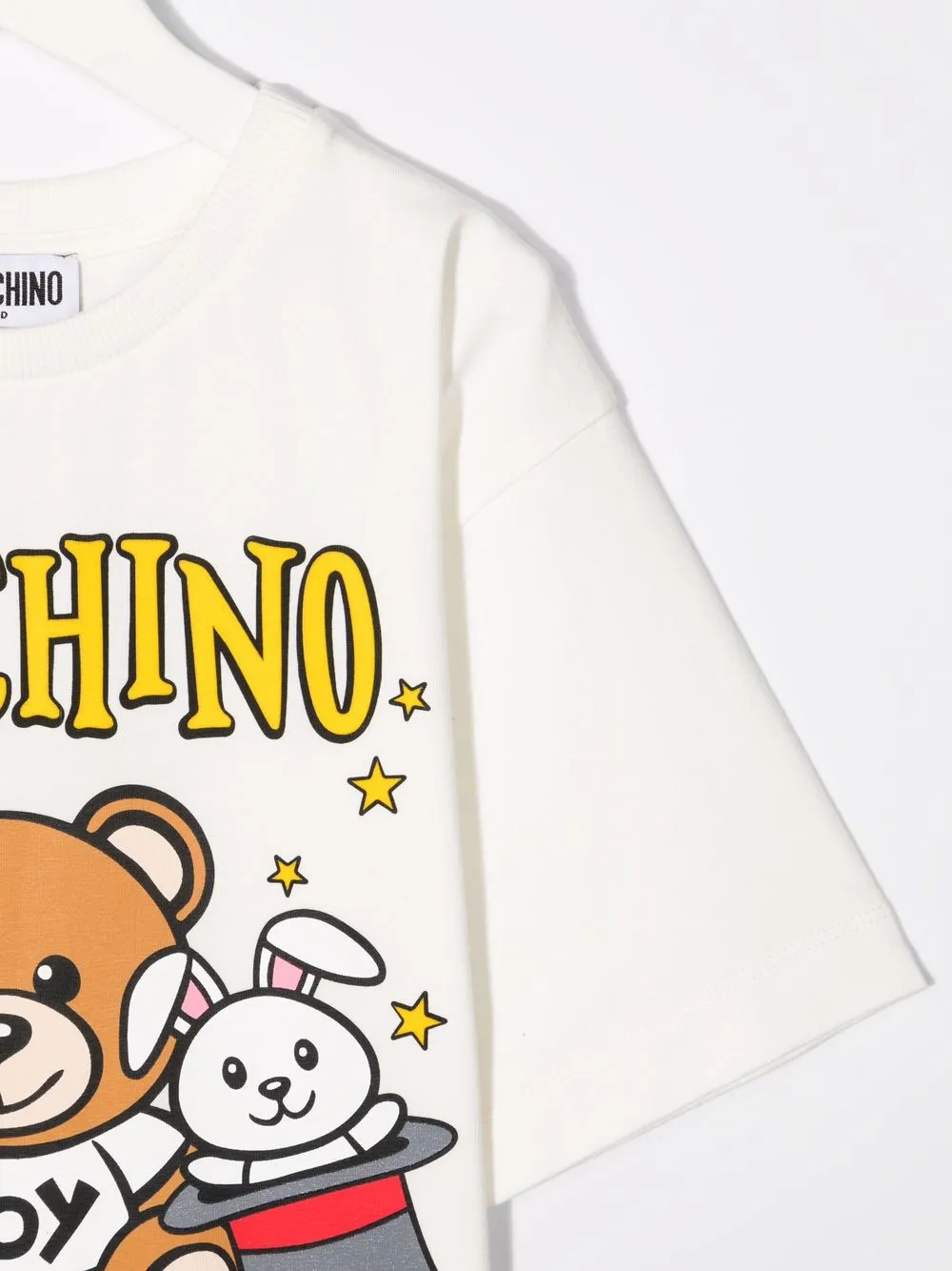 фото Moschino kids футболка teddy bear