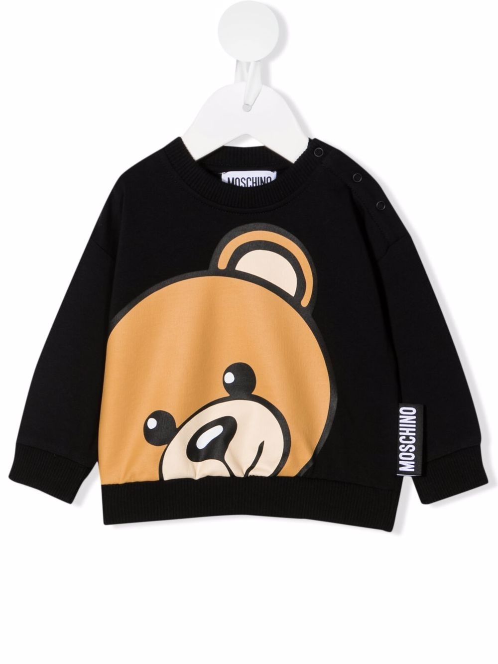 фото Moschino kids толстовка с принтом