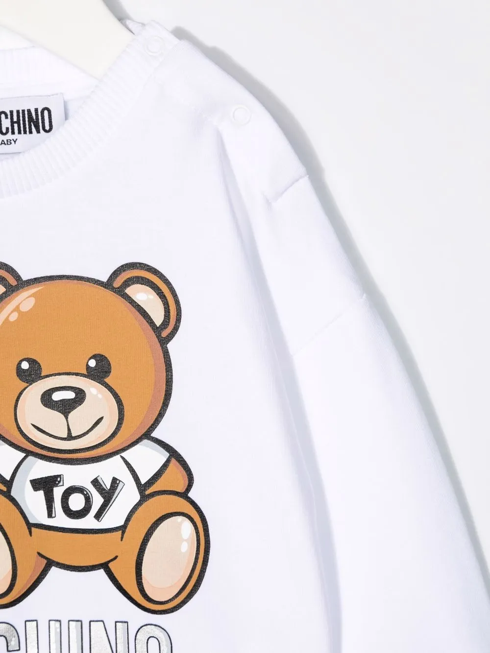 фото Moschino kids толстовка с принтом