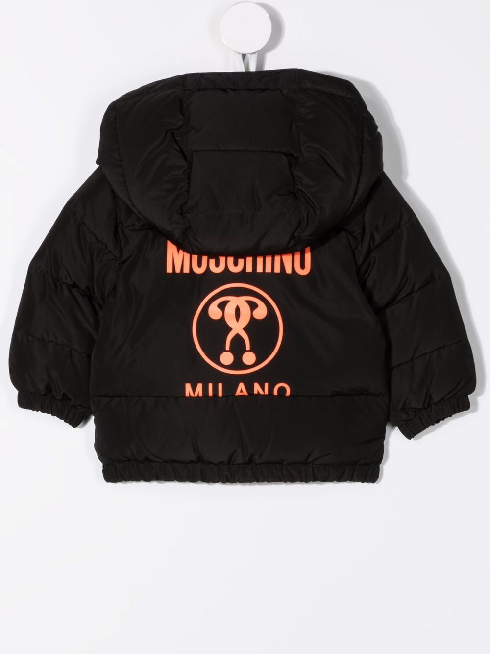 фото Moschino kids худи на молнии с логотипом