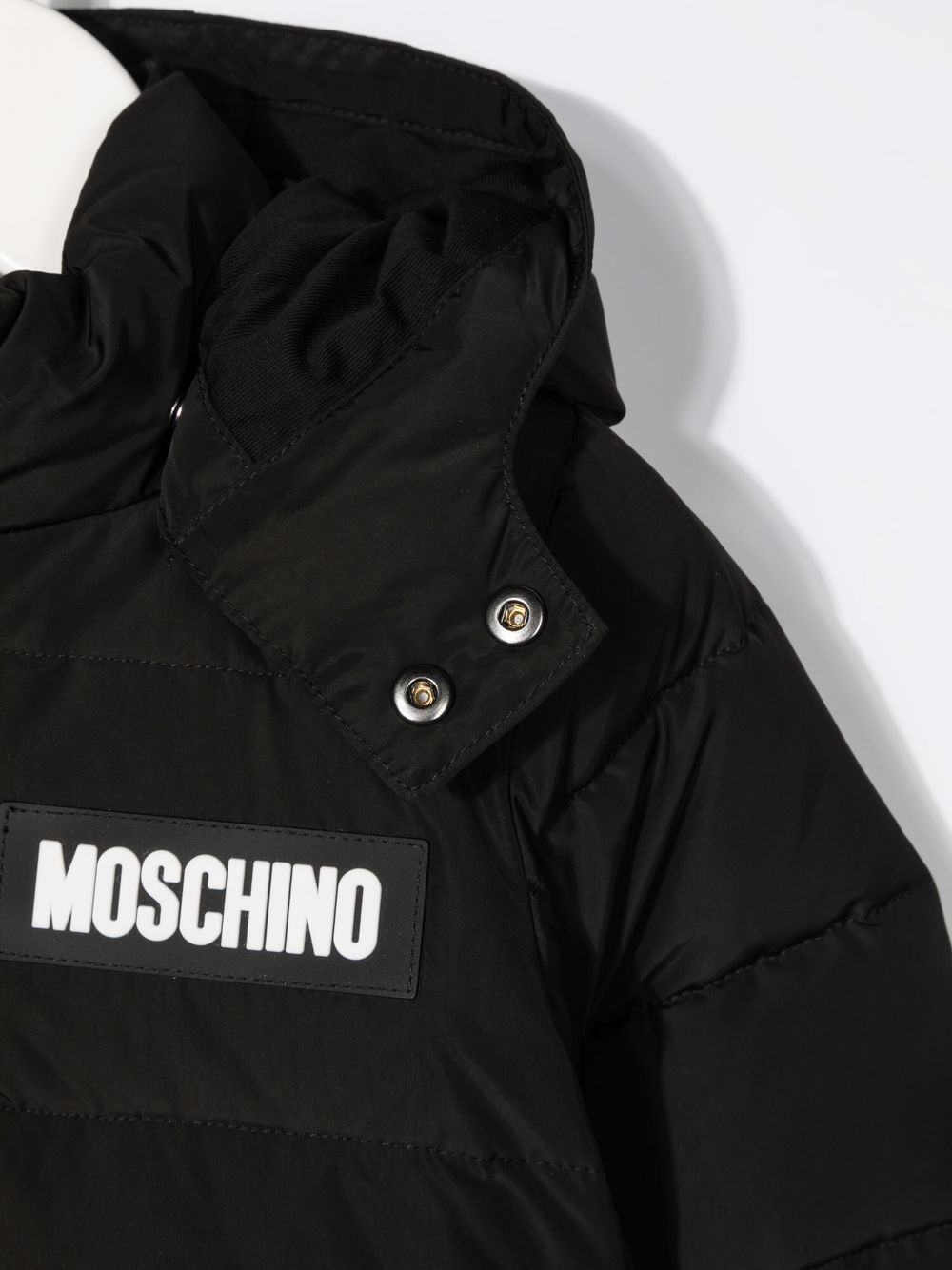 фото Moschino kids худи на молнии с логотипом