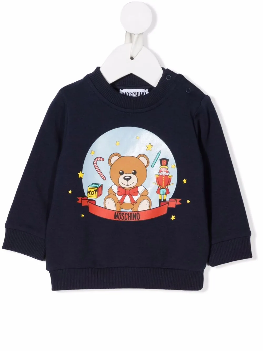 фото Moschino kids толстовка с логотипом